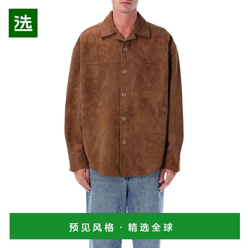 香港直邮Ami Paris 男士 AMI Paris 壓扣襯衫 USH790LH0059男装,男装,夹克,淘宝优惠券,粉丝福利购,淘宝优惠卷