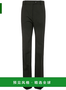 香港直邮N21 女士休闲裤 B03101449000 SS2024 黑色 直筒正装裤