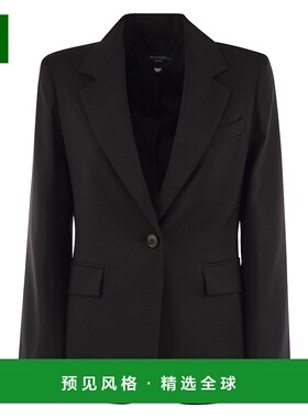 香港直邮Weekend Max Mara 女士 LAMINE - Natural 弹力羊毛西装