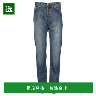 1h可退 香港直邮Jacob Cohen 男士 牛仔长裤 blue蓝色 舒适时尚