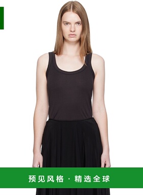 1h可退 香港直邮Lemaire 女士 黑色背心 TO1199LJ1016 black黑色
