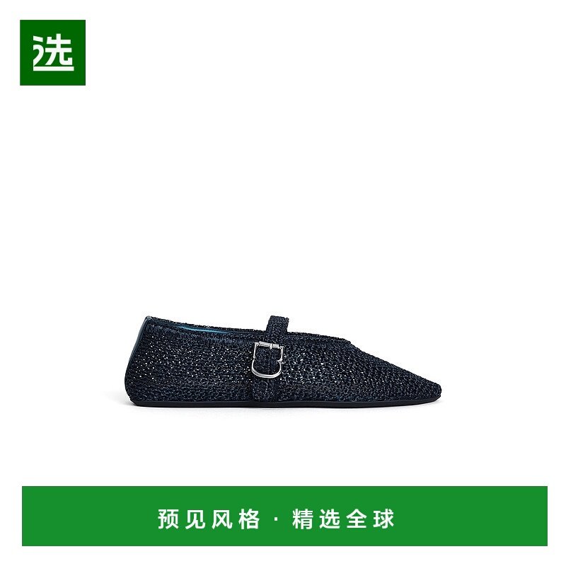 1h可退 香港直邮Alaïa 女士 芭蕾平底鞋 3A029TK047 舒适时尚,女鞋,浅口单鞋,淘宝优惠券,粉丝福利购,淘宝优惠卷