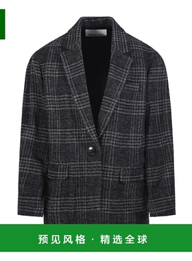 香港直邮Isabel Marant 长袖休闲夹克 VE0522FBC3D02E羊毛外套