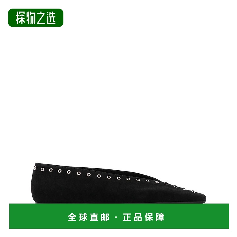 1h可退 香港直邮TOTÊME 女士 方头平底鞋 252WAS0230LE0012