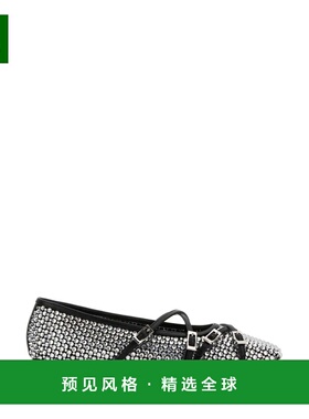 香港直邮MACH&MACH 女士芭蕾乐福鞋 R25S092710NETB17BLACK-0