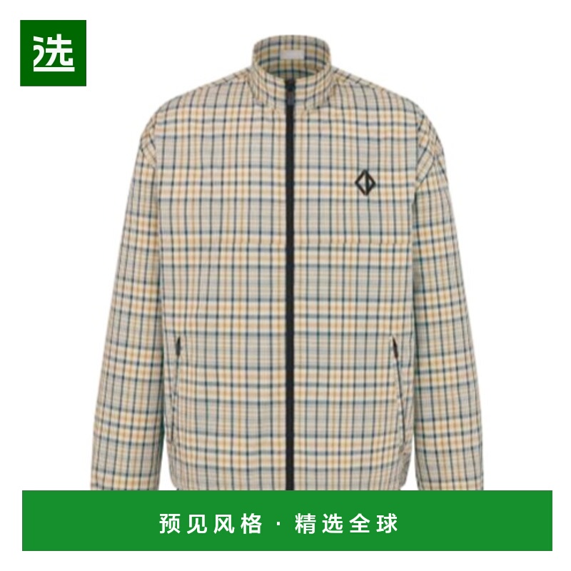 香港直邮Dior 格纹技术面料夹克 593C511A6523迪奥