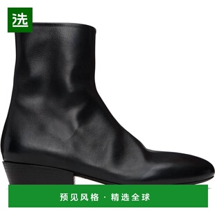 1h可退 香港直邮marsell 男士 黑色 Granblocco 踝靴 MM4716P011