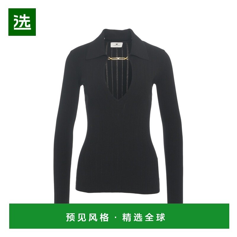香港直邮ELISABETTA FRANCHI 女士POLO衫 MK09B56110NERO,女装/女士精品,POLO衫,淘宝优惠券,粉丝福利购,淘宝优惠卷
