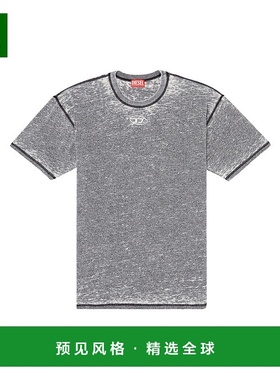 香港直邮Diesel 金属质感徽标 Burnout T 恤 A161460CPAJ