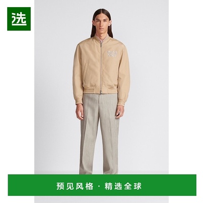 香港直邮Dior 长袖徽标休闲夹克 143C432F4533