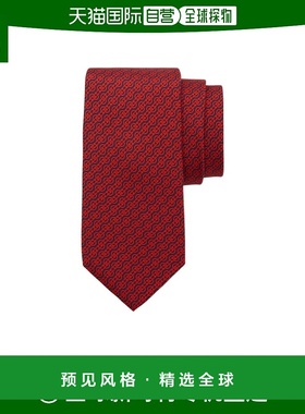 香港直邮Salvatore Ferragamo 印花领带 350948菲拉格慕