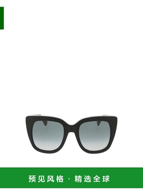 Gucci 徽标太阳镜 GG0163SN古驰正品百搭显脸小高级感