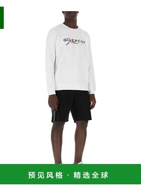 香港直邮Givenchy 彩虹刺绣徽标卫衣 BMJ03C30AF长袖纪梵希