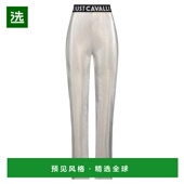 美国直邮 100 JUST 1h可退 CAVALLI 女士休闲喇叭裤 涤纶 高腰