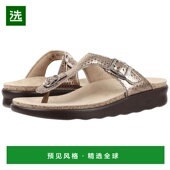 美国直邮 百搭透气 SAS 凉鞋 1h可退 舒适 女士时装 真皮时尚 潮