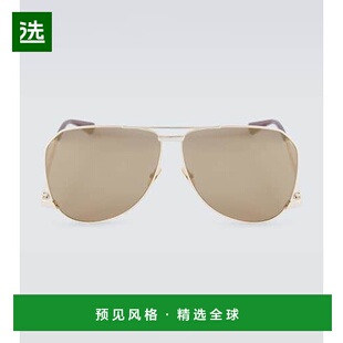 圣罗兰 Laurent 男士 飞行员太阳眼 1h可退 690 香港直邮Saint