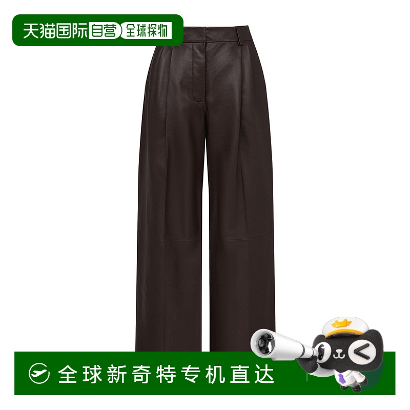 香港直邮Zimmermann 腰带环皮裤 0428PF241
