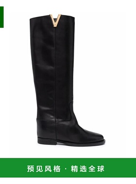 香港直邮Via Roma 15 女士靴子 2568ONERO AW2024 黑色 Via Roma