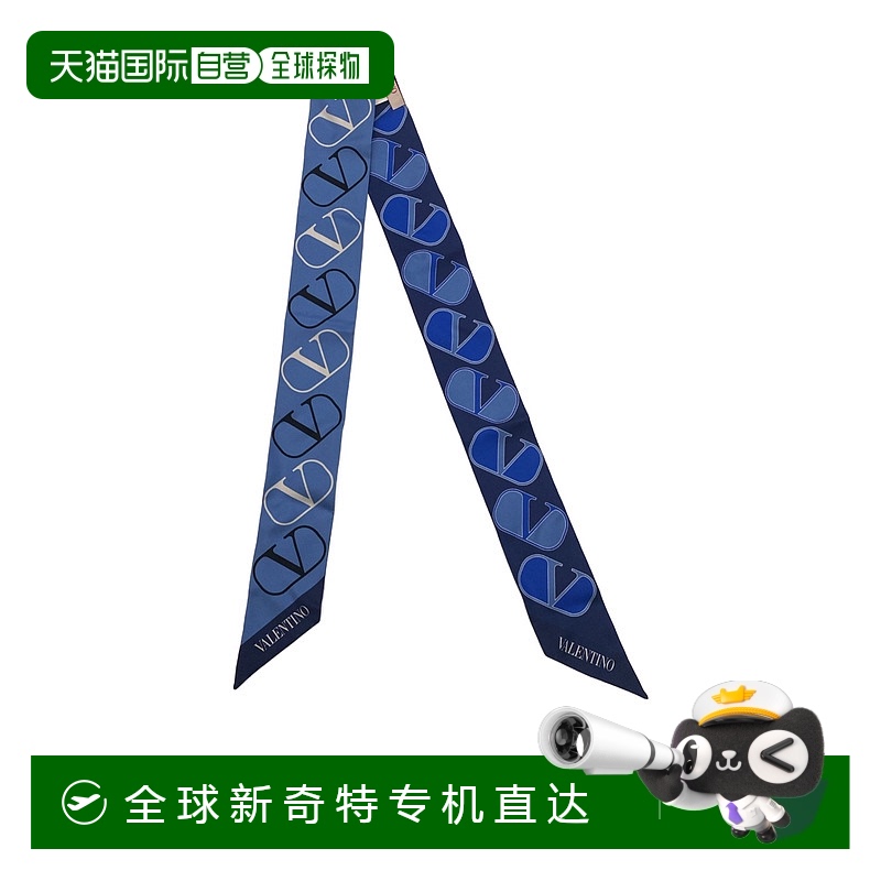 香港直邮Valentino 徽标丝巾 WE6017KBS潮流时尚穿搭 高级感正品