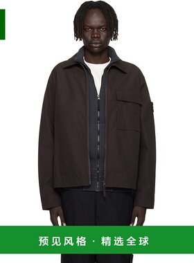 1h可退 香港直邮Stone Island 石头岛 男士 棕色 1200018 Weather