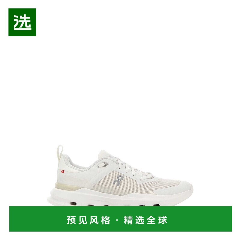 1h可退 香港直邮On 女士 Cloudpulse Next 白色网纱运动鞋 3WF303