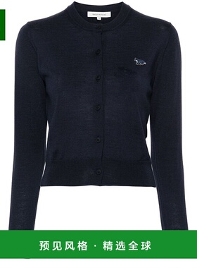 1h可退 香港直邮MAISON KITSUNE 女士 长袖针织衫 MW00507KT1036