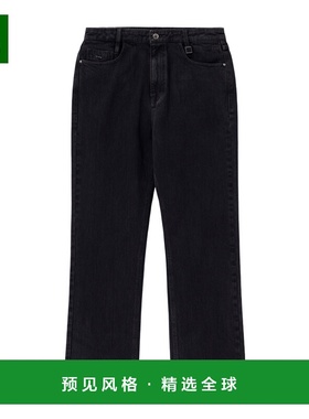 香港直邮WOOYOUNGMI 男士休闲裤 W253PT21982B AW2025 黑色 徽标