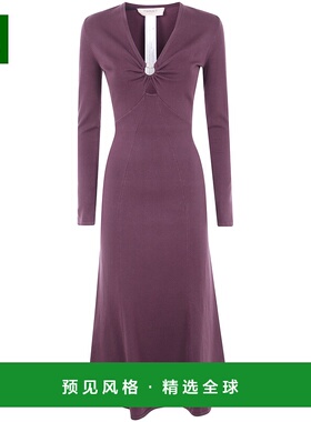 香港直邮TWIN SET 女士连衣裙 252TP314005609 AW2025 紫色