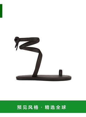 1h可退 香港直邮ST.AGNI 女士 绑带凉鞋 W25114COF brown棕色 舒