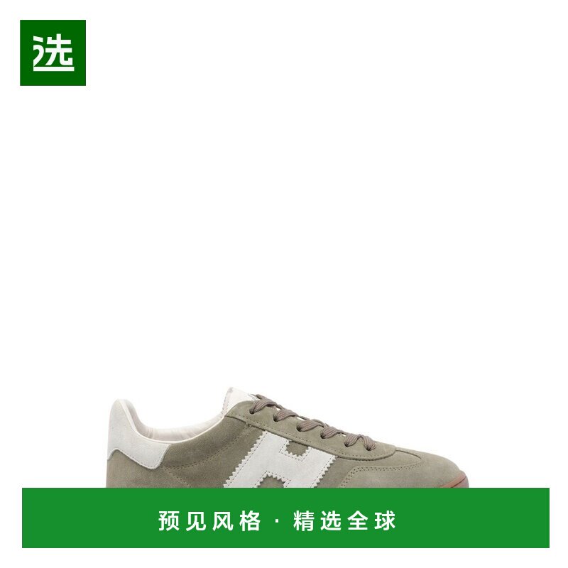 香港直邮Hogan 男士 H647 標誌貼片低筒運動鞋 HXM6470FB60PJQ