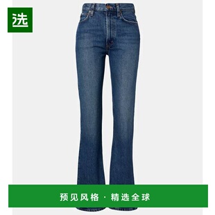 1h可退 香港直邮AGOLDE 女士 Leena 喇叭牛仔裤 blue蓝色 舒适时
