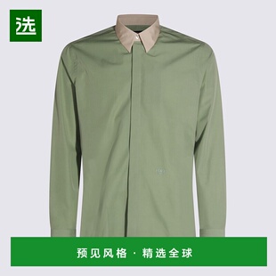 1h可退 香港直邮Fendi 芬迪 男士 粉蜡笔粉色府绸衬衫 FS0585AVK9