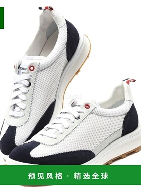 韩国直邮Thom Browne跑鞋男女同款白色休闲舒适MFD180B 03050 415