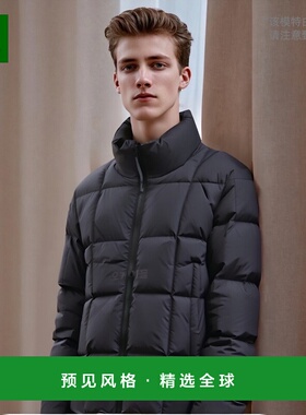 韩国直邮IENKI IENKI APRESSKI 系列 J MAN TEC 黑色羽绒短裤