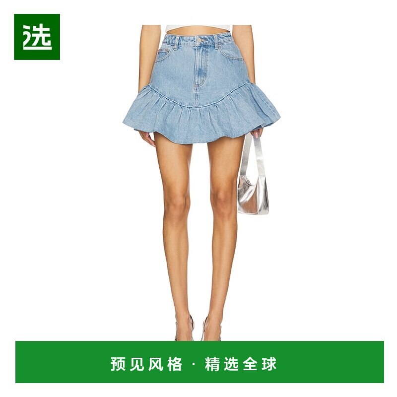 1h可退 香港直邮retrofête 女士 Angelique 牛仔半身裙 RSS25113