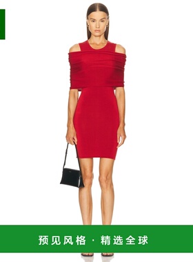 1h可退 香港直邮ST.AGNI 女士 可拆卸层次针织连衣裙 S25913RSO