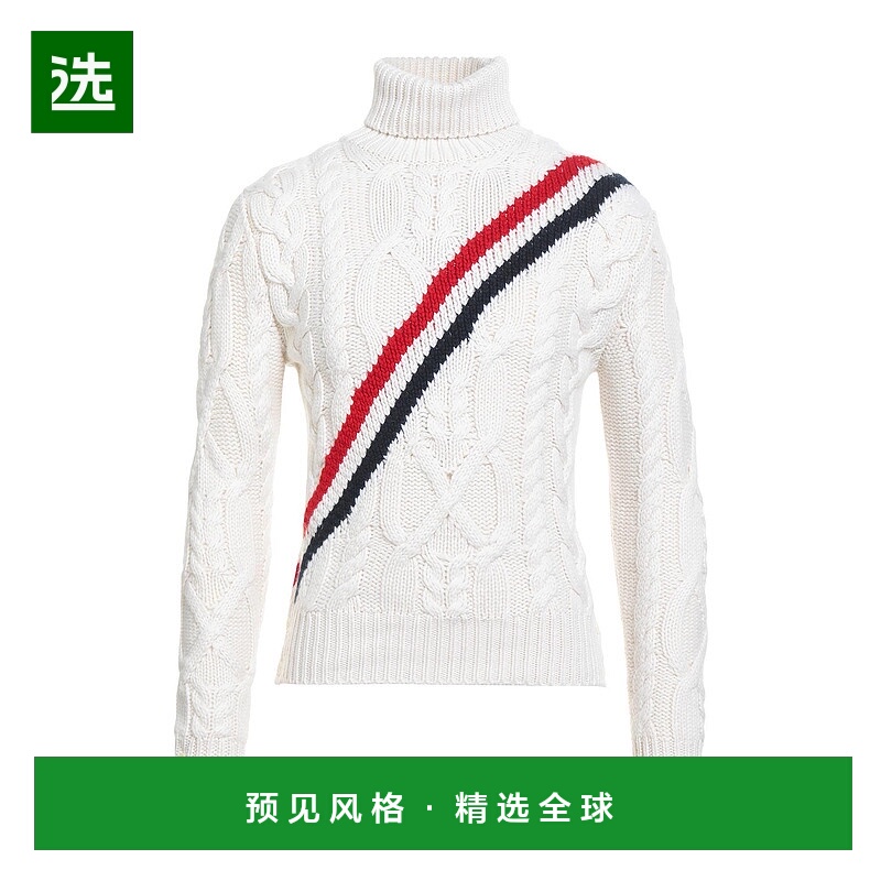 香港直邮Thom Browne 汤姆·布朗 男士 羊绒混纺针织衫