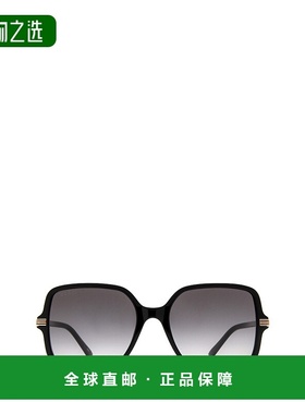 1h可退 香港直邮Gucci 古驰 女士 方形太阳镜 GG1449S black黑色
