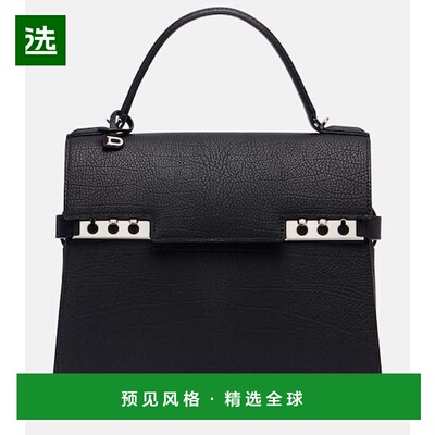 1h可退 香港直邮Delvaux 帝丽芙 女士 Tempête 中号皮革手提包