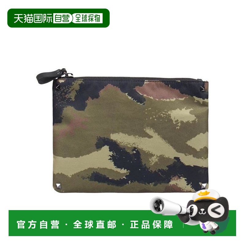 【99新未使用】香港直邮Valentino 迷彩手拿包 RY2P0338EFI