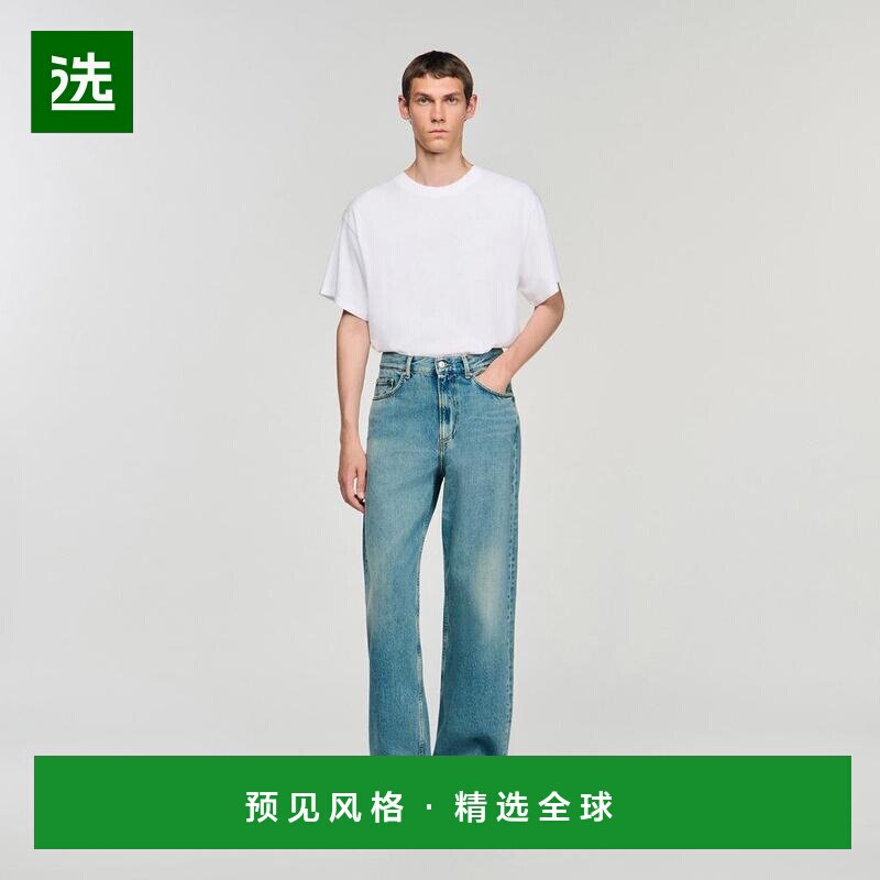 【美国直邮】sandro 男士 牛仔裤图片
