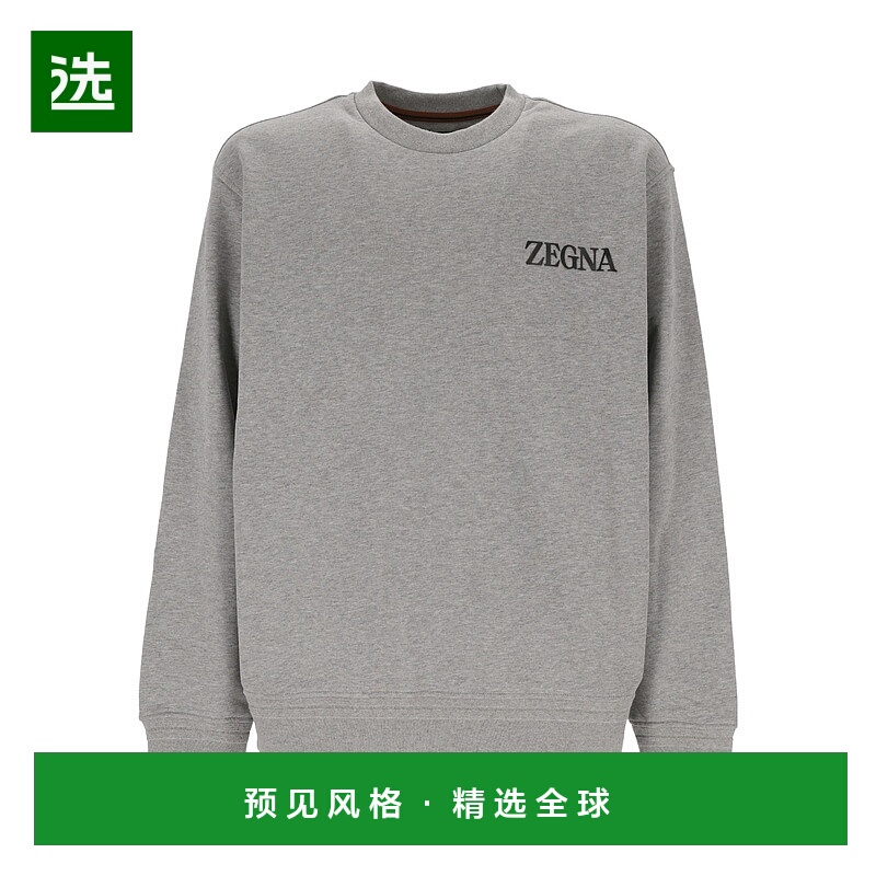 香港直邮Zegna 圆领长袖卫衣 RUE522A8E872