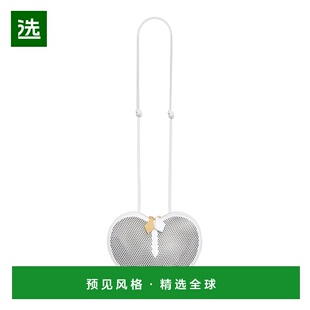 1h可退 香港直邮AlaÏa 女士 Le Coeur Fishnet 皮革斜挎包手提包