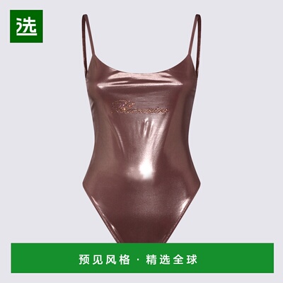 香港直邮BLUMARINE 女士连体衣 P622D029AN0550 SS2026 棕色吊带