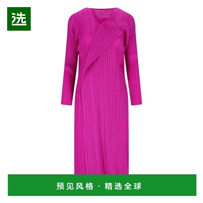 1h可退 香港直邮Pleats Please Issey Miyake 女士 褶皱连衣裙 PP
