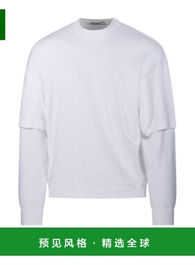 香港直邮DARKPARK 男士卫衣 MJE10JER010001 AW2025 白色 圆领卫