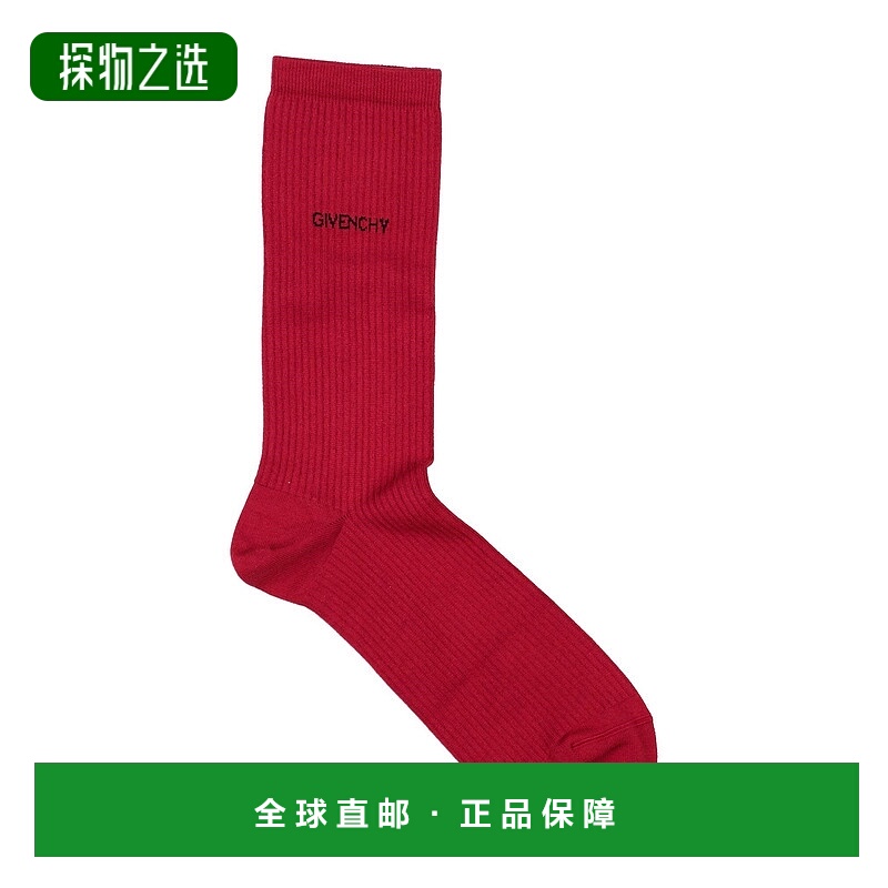 香港直邮Givenchy 纪梵希 男士 短袜连裤袜 red红色 舒适时尚