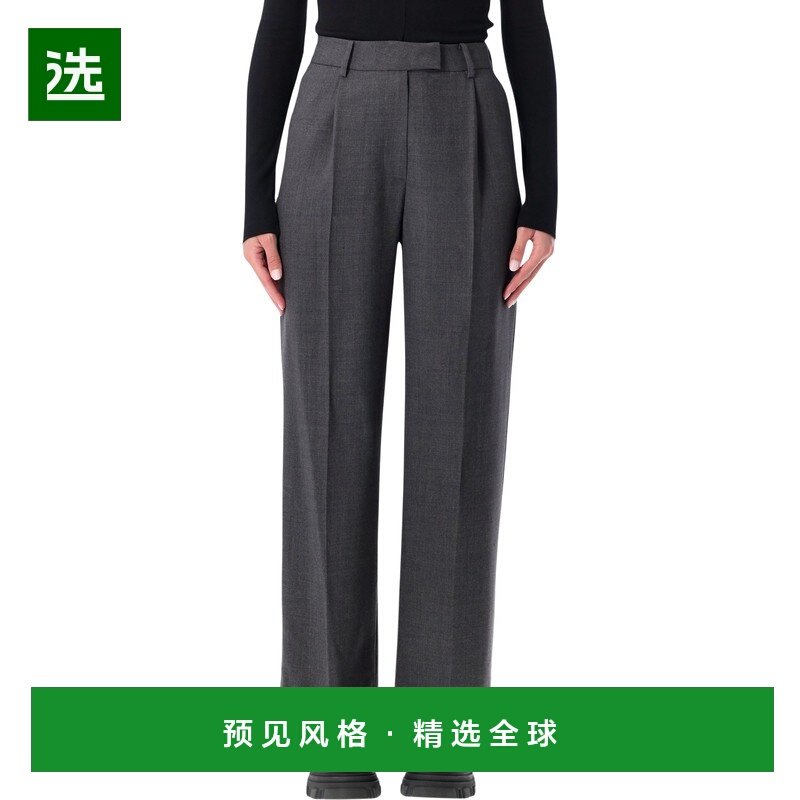 香港直邮LOW CLASSIC 女士 POINT 低腰经典款束带褶裥裤子 LW253P,女装/女士精品,休闲裤,淘宝优惠券,粉丝福利购,淘宝优惠卷