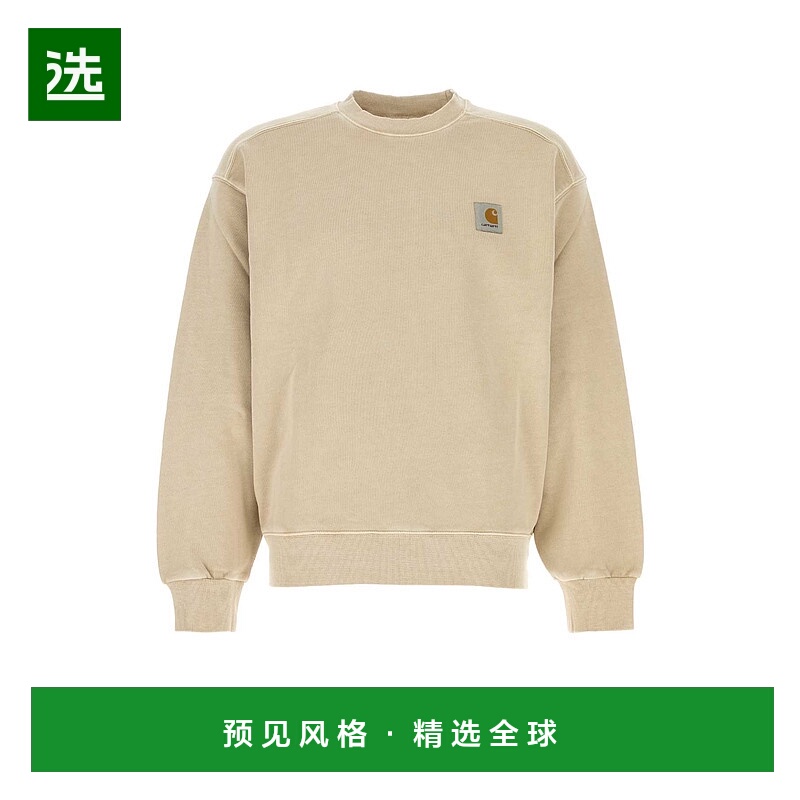 1h可退 香港直邮CARHARTT WIP 男士 Nelson 浅褐色棉质运动衫 I02