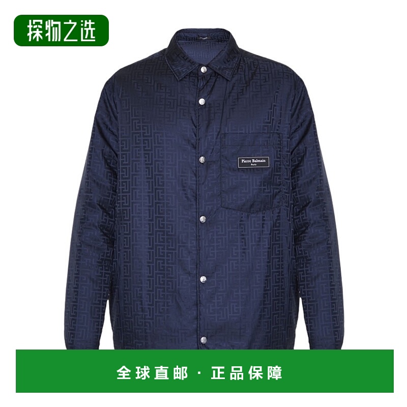 香港直邮Balmain 衬衫领休闲夹克 BH1HD001XB11